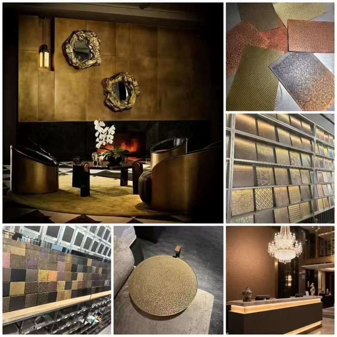 Stainless steel colored decorative sheet