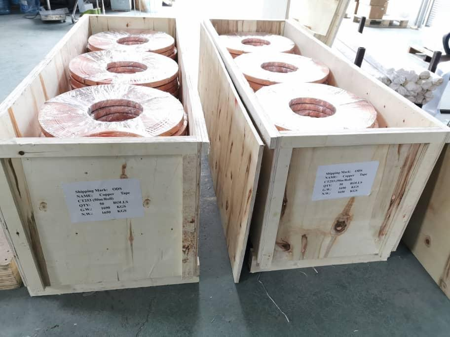 Packaging (copper coil/strip)