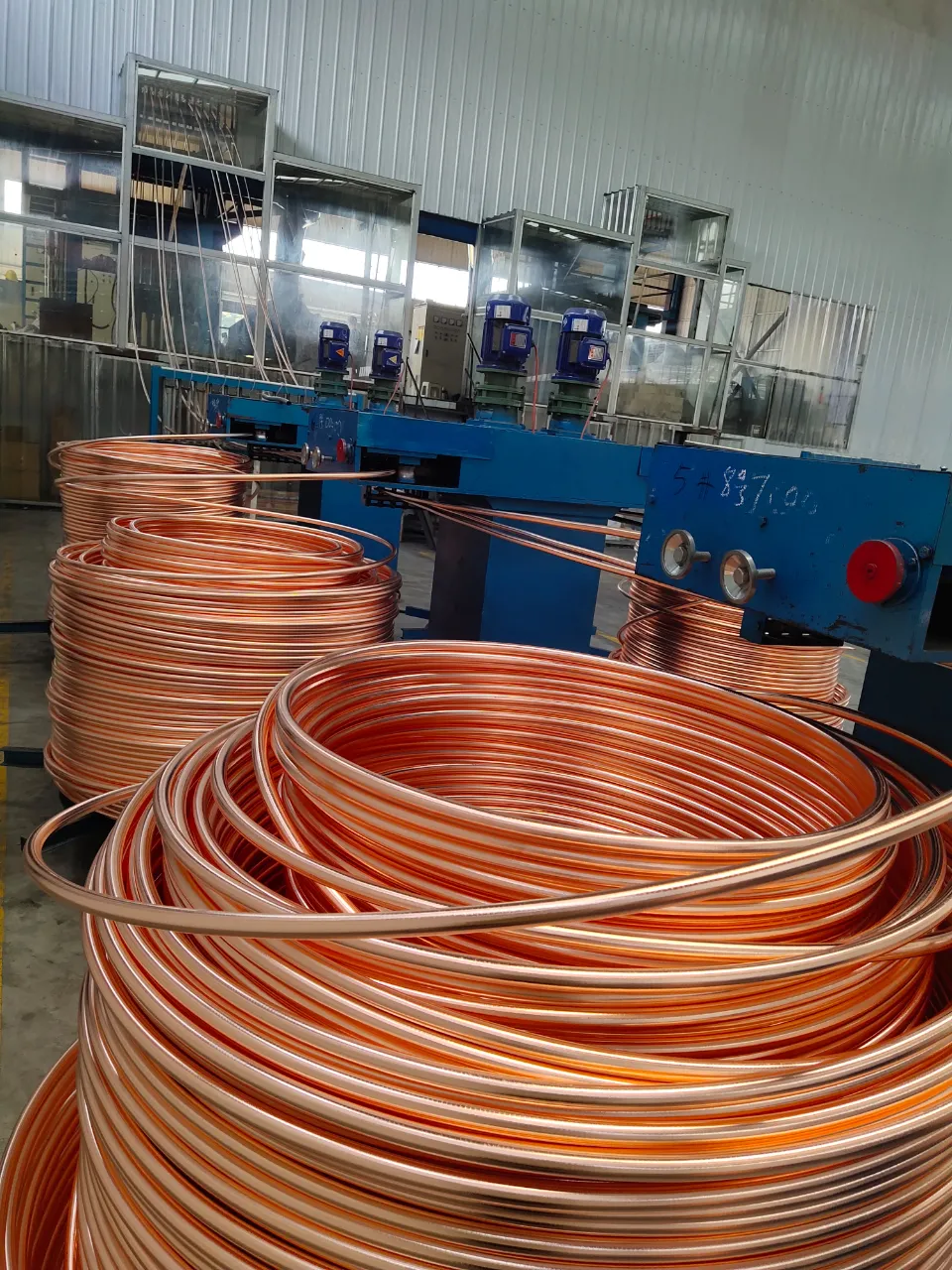 Oxygen-free copper rod