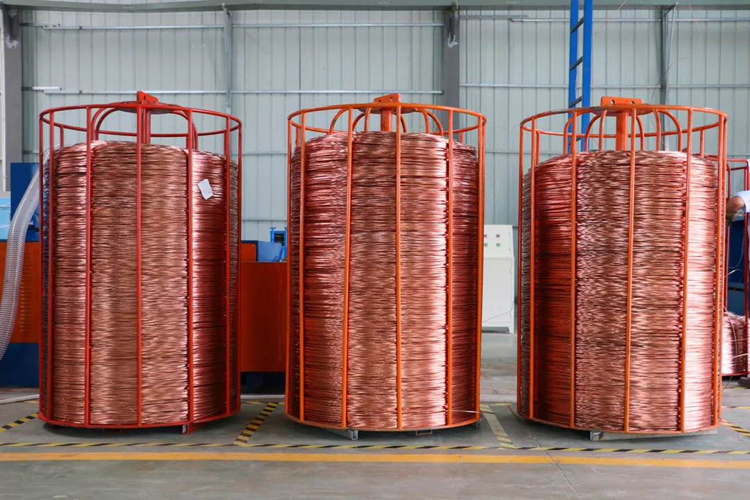 Oxygen-free copper rod