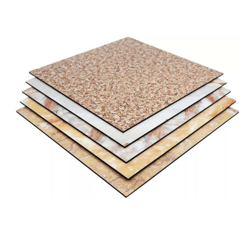 Wood & Stone Grain Aluminum Transfer Sheets