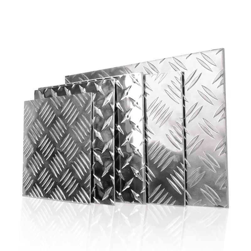 Aluminum Tread Plate & orange Peel Embossed