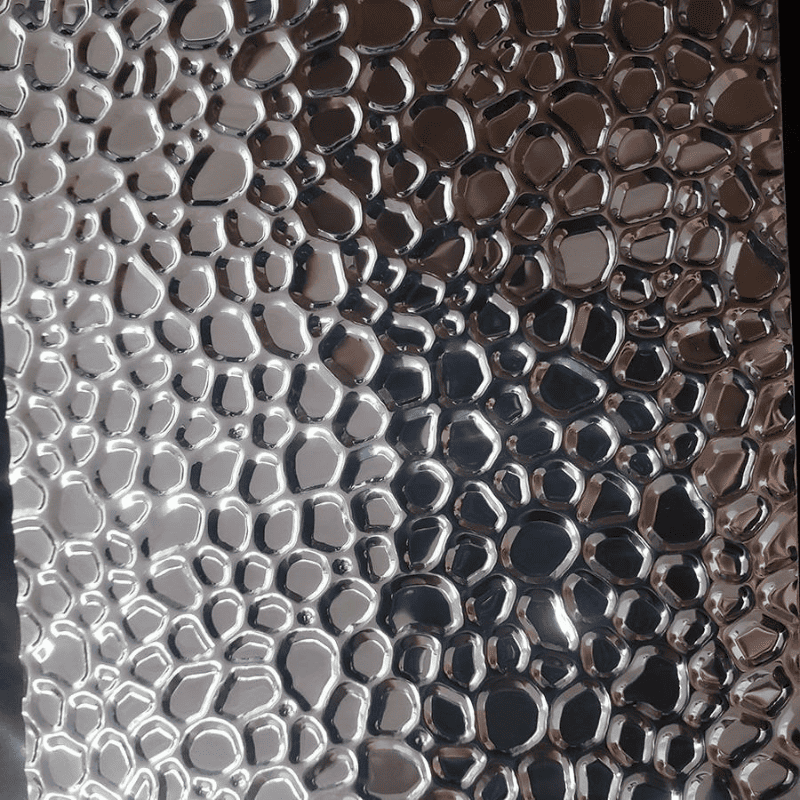 Aluminum Tread Plate & orange Peel Embossed