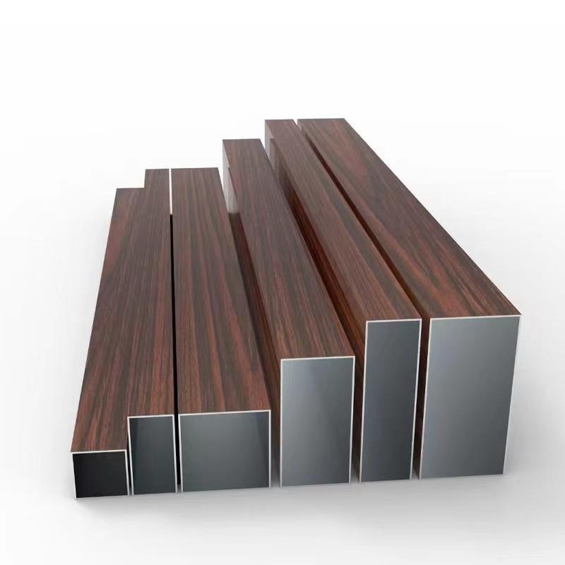 Wood Grain Aluminum Tube/Pipe
