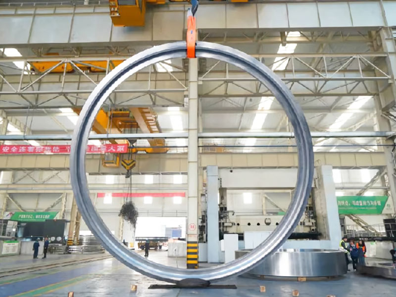 Large Flange Ring Forged 