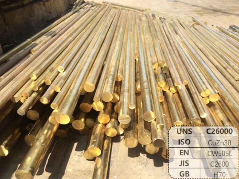 C26000 Brass Rod