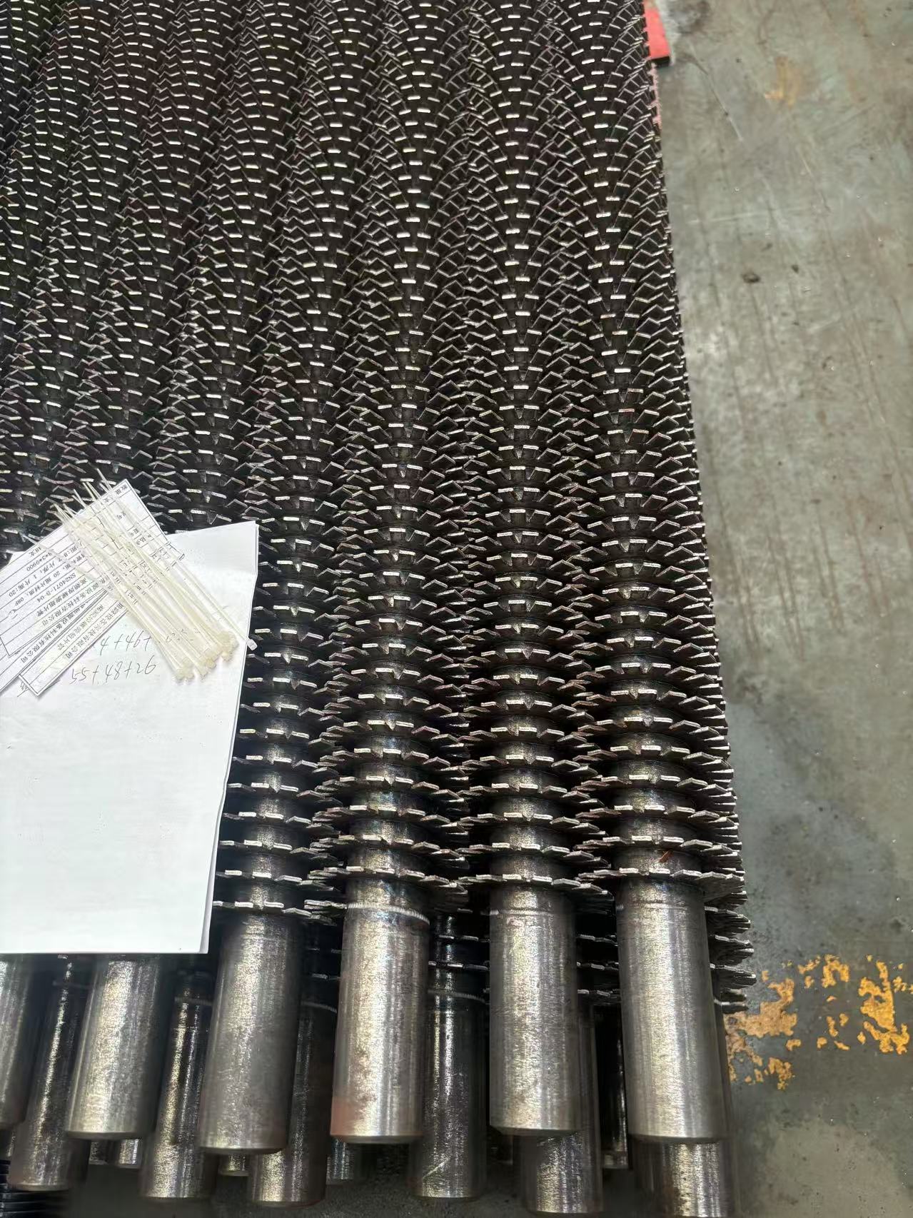 Stainless steel finned tube