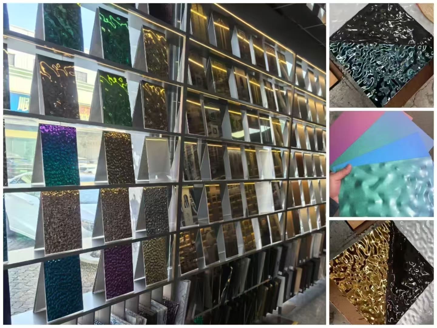 Stainless steel colored decorative sheet