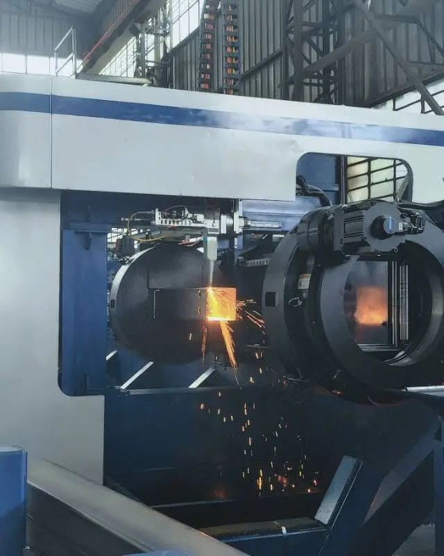 Laser cutting stainless steel tube (customizable)