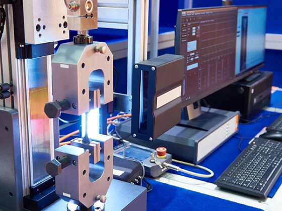 Stainless steel pipe testing