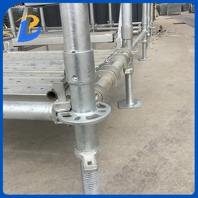 Disk type scaffolding