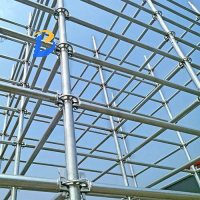 Disk type scaffolding