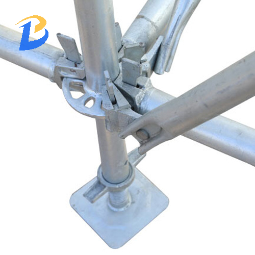 Disk type scaffolding