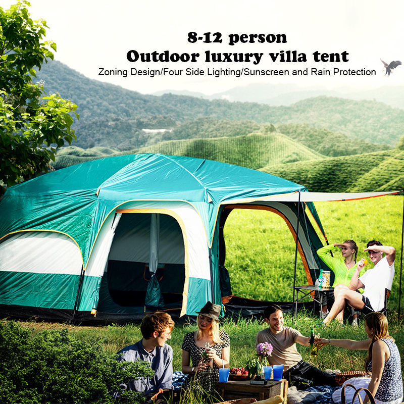 Outdoor pole tent