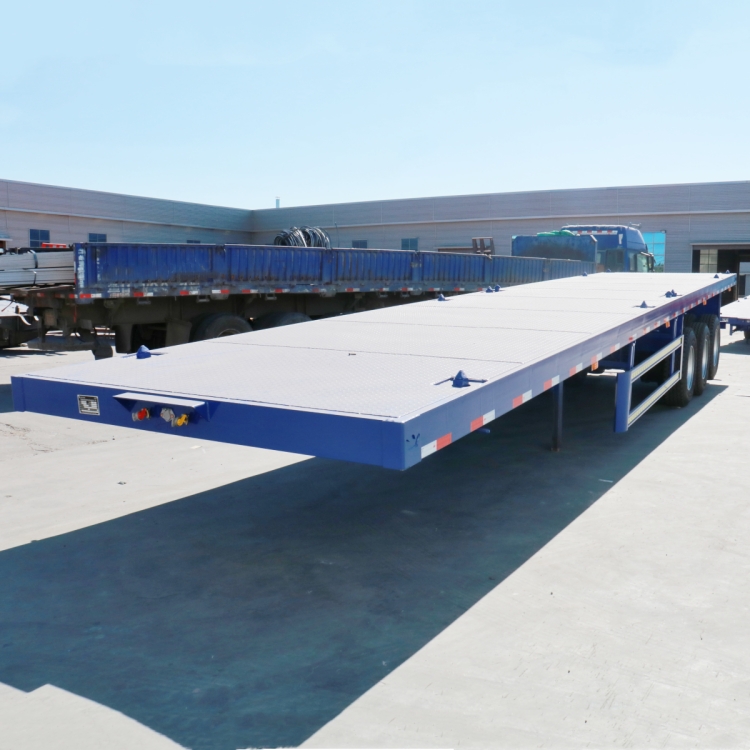 Flatbed Tri Axle Trailer