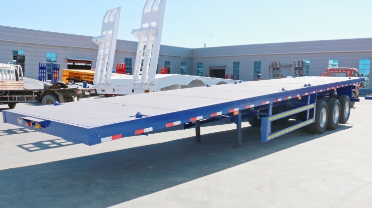 flatbed trailer tri axle (3).jpg Flatbed Tri Axle Trailer
