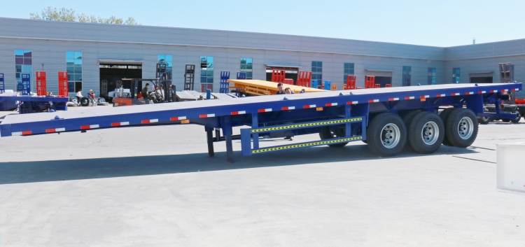 flatbed trailer tri axle (4).jpg Flatbed Tri Axle Trailer