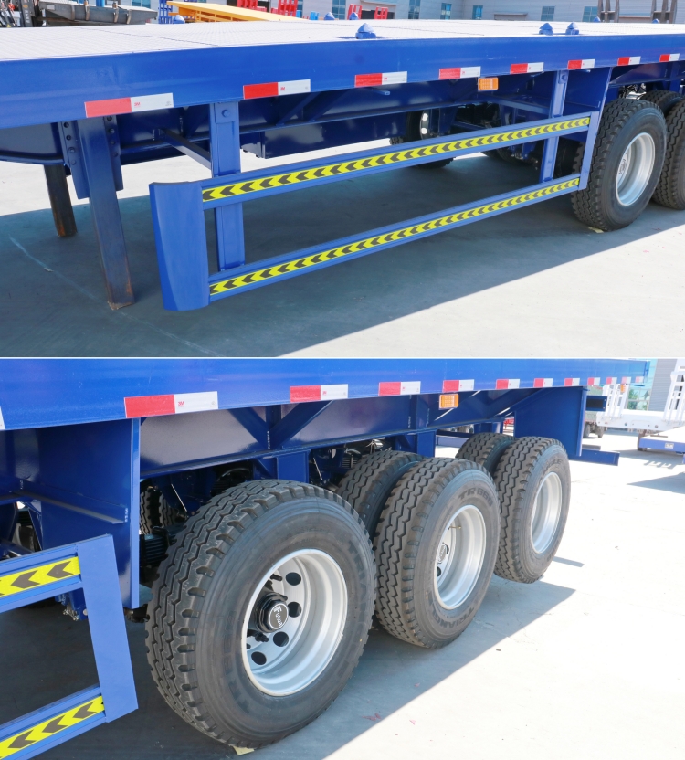 flatbed trailer tri axle (7).jpg Flatbed Tri Axle Trailer