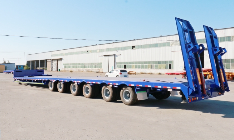 6 Axle 150 Ton Low Bed Trailer