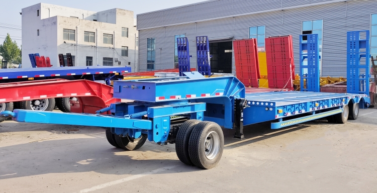 2 Axle 60 Ton Lowbed Trailer