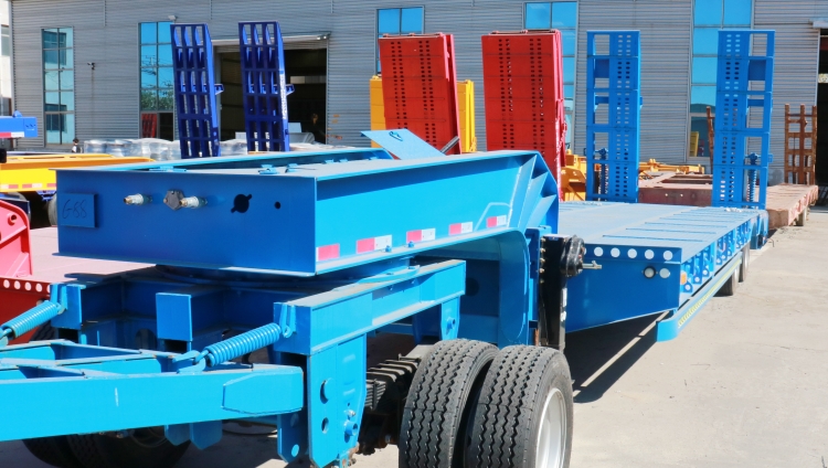 2 Axle 60 Ton Lowbed Trailer