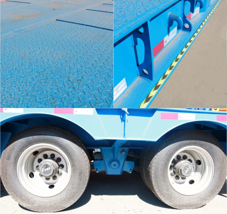 2 Axle 60 Ton Lowbed Trailer