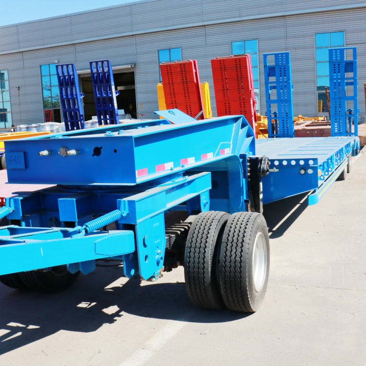 2 Axle 60 Ton Lowbed Trailer