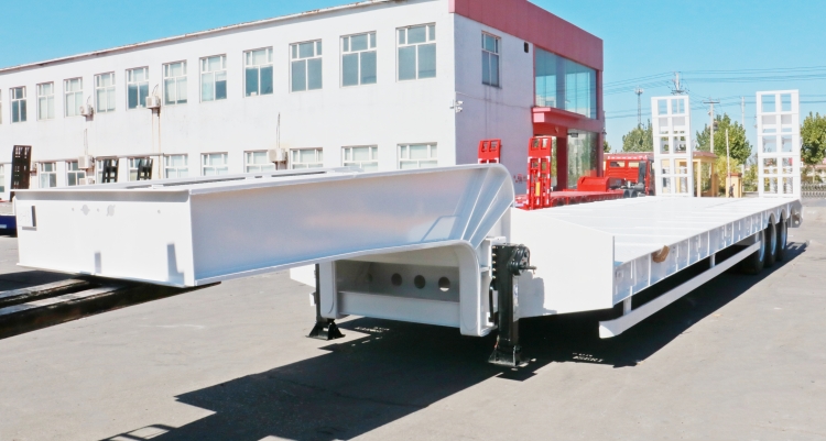 Tri Axle 60 Ton Low Bed Trailer