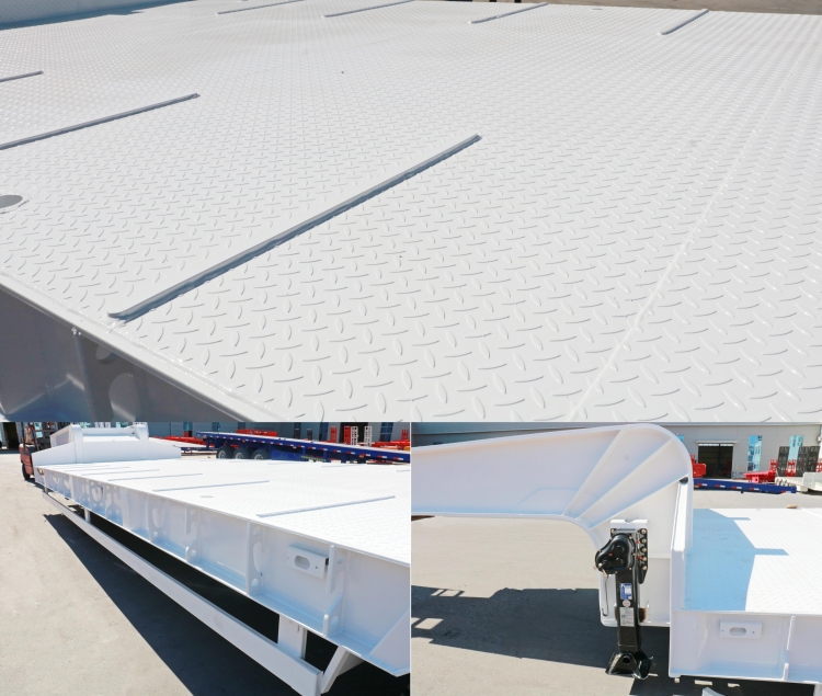 Tri Axle 60 Ton Low Bed Trailer