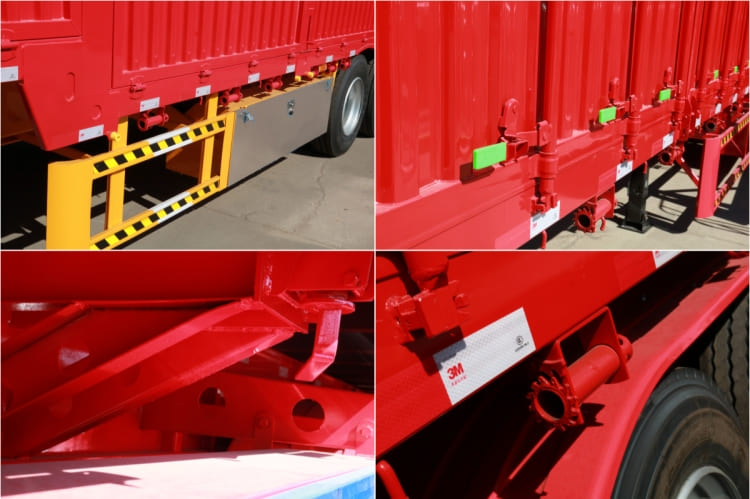 Livestock Fence Cargo Semi Trailer