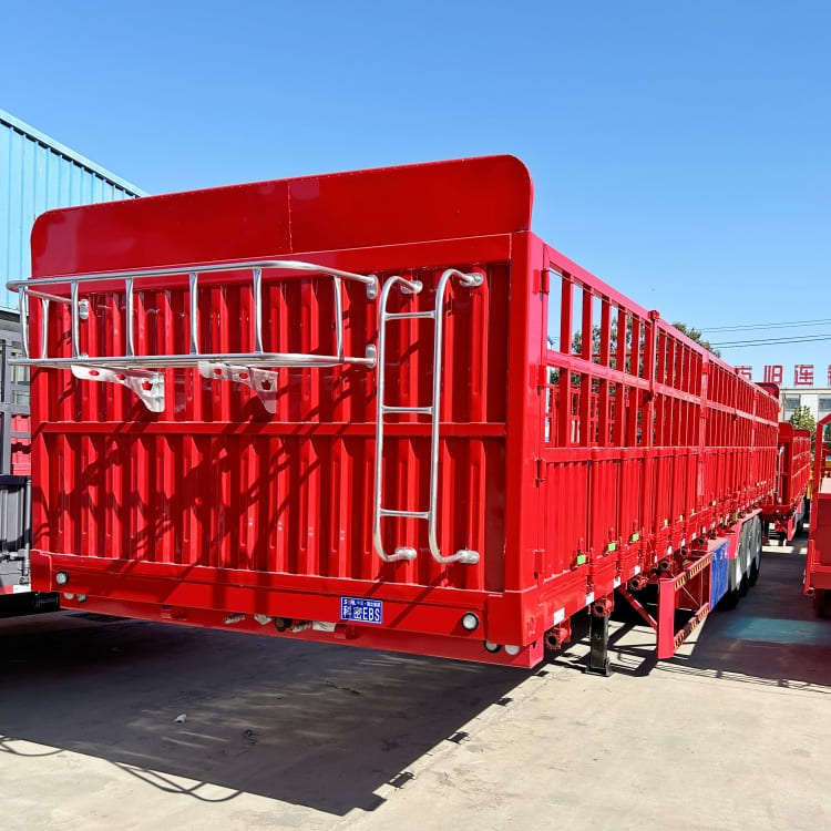 Livestock Fence Cargo Semi Trailer