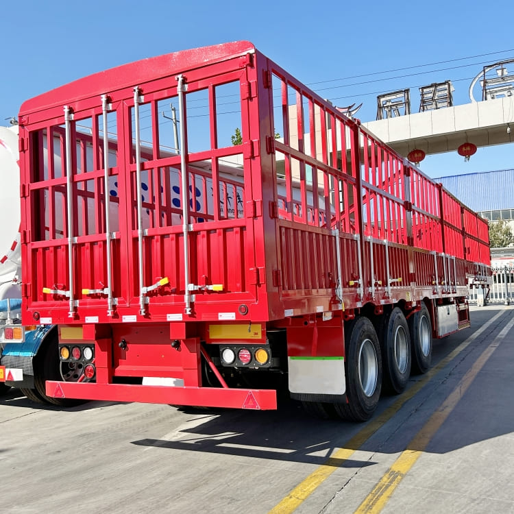 Livestock Fence Cargo Semi Trailer