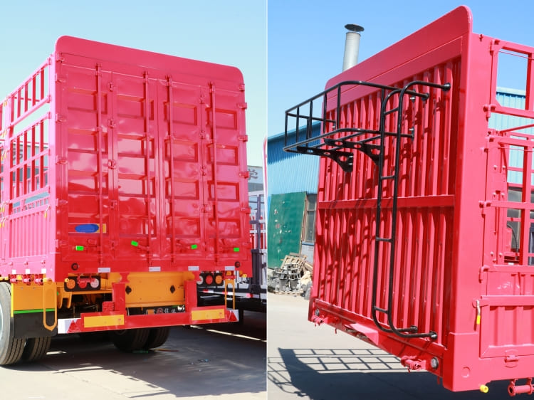Livestock Fence Cargo Semi Trailer