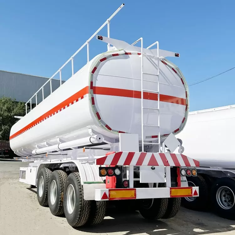Tri Axle 40000 L Fuel Tanker Trailer