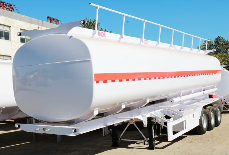 oil tank trailer (2).jpg Tri Axle 40000 L Fuel Tanker Trailer
