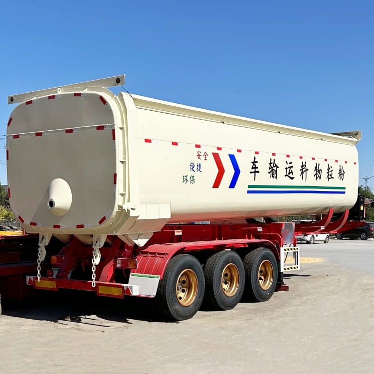 Hydraulic Semi Tipper Trailer