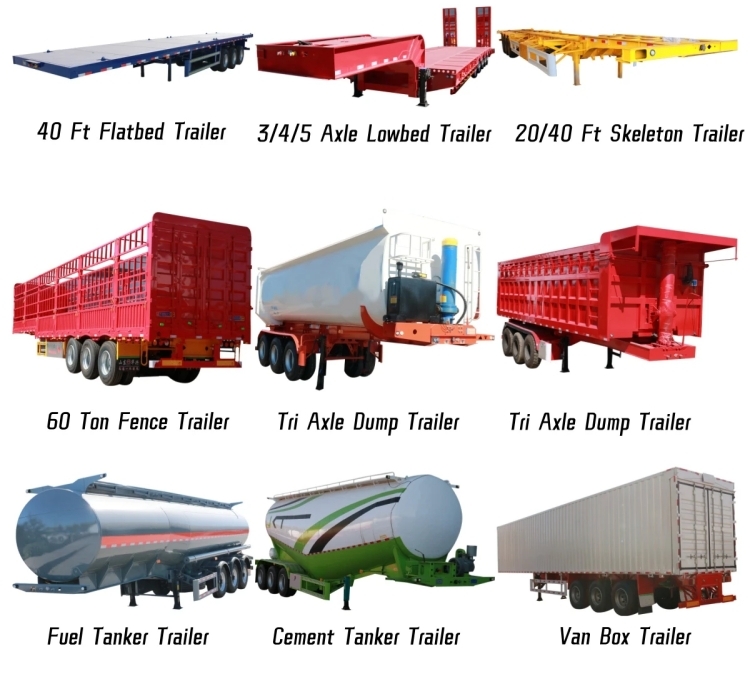 50000 Liters Diesel Tanker Trailer