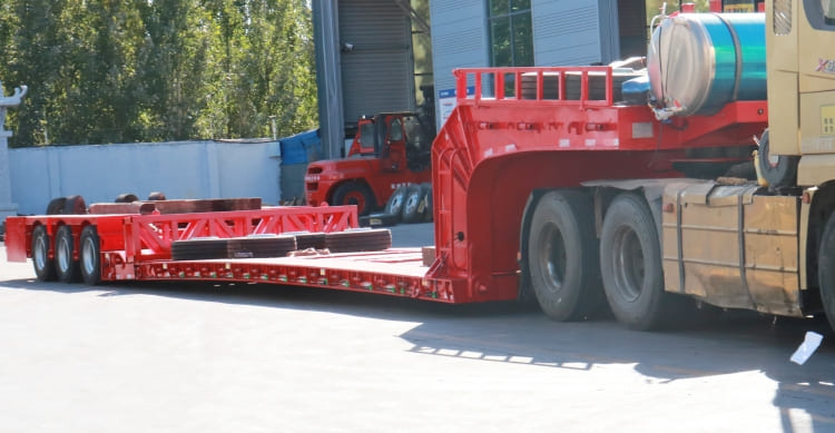 100 Ton Gooseneck Lowboy Trailer