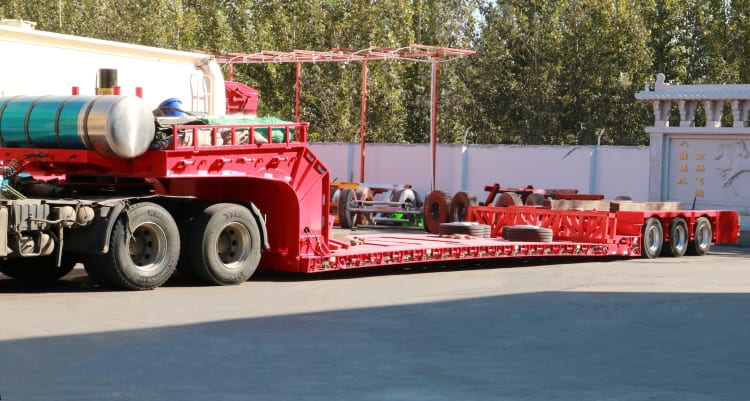 100 Ton Gooseneck Lowboy Trailer