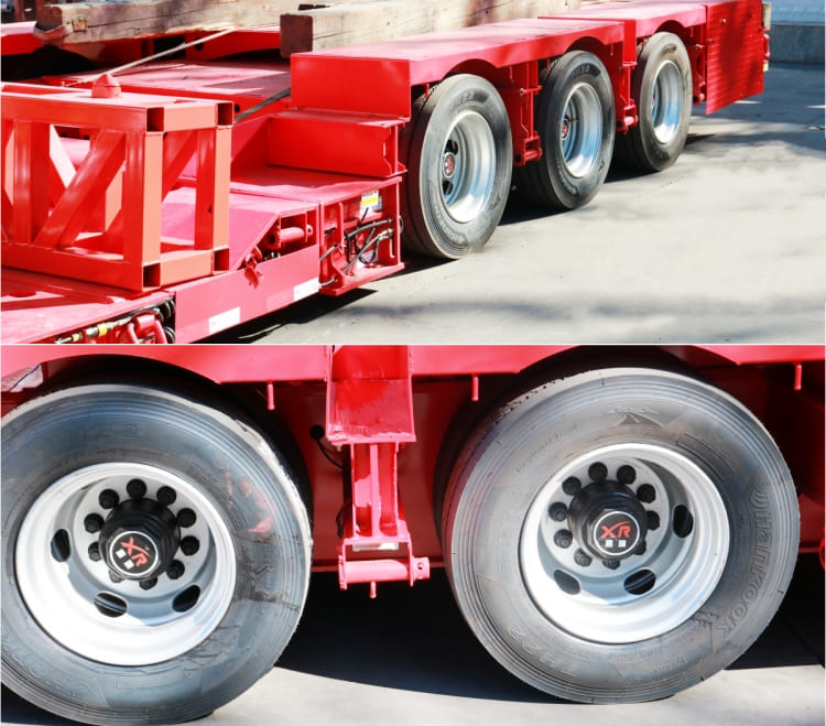 100 Ton Gooseneck Lowboy Trailer