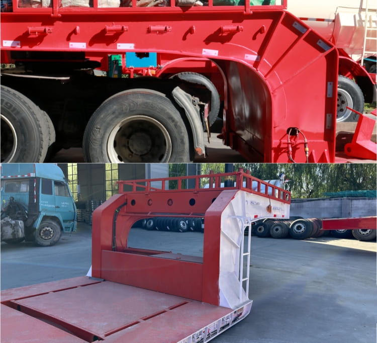 100 Ton Gooseneck Lowboy Trailer
