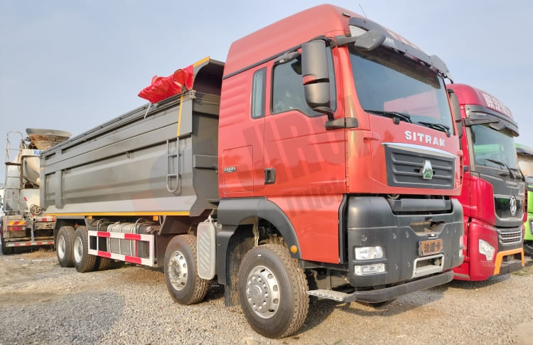Sinotruk Sitrak 12 Wheeler Dump Truck