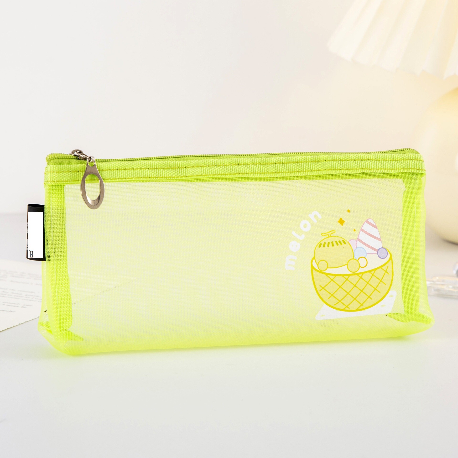  鉛筆 ケース 文具 バッグ メッシュ 鉛筆 ケース ペン 収納 ホルダー 文具 コンテナ ペン ポーチ