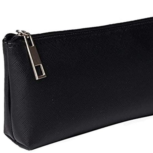 ペンケース 筆箱 ふでばこ 文具バッグ 筆入れ 三角ペンケース ペンポーチ Puレザー ファスナー おしゃれ 鉛筆ケース 万年筆 文房具 化粧ポーチ 小物入れ  防水 事務用品 男女兼用 学生用 社会人用 プレゼント