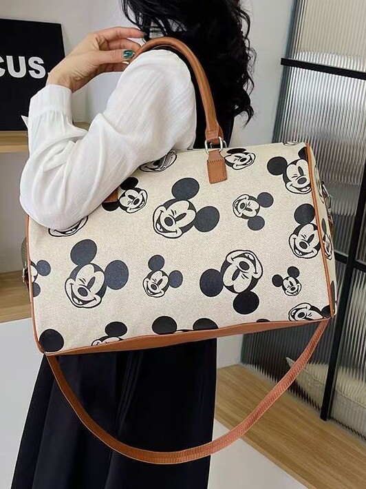 バッグ BAG ミッキーカジュアルバッグシリーズ デッサン柄 ボストンバッグ