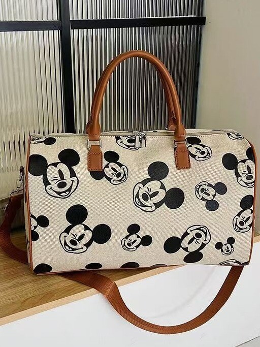 バッグ BAG ミッキーカジュアルバッグシリーズ デッサン柄 ボストンバッグ
