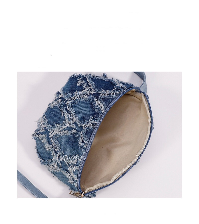 ウエストバッグ ボディバッグ スマホバッグ 斜め掛け アウトドア 自転車バッグ お出かけ フェス　ダメージ加工