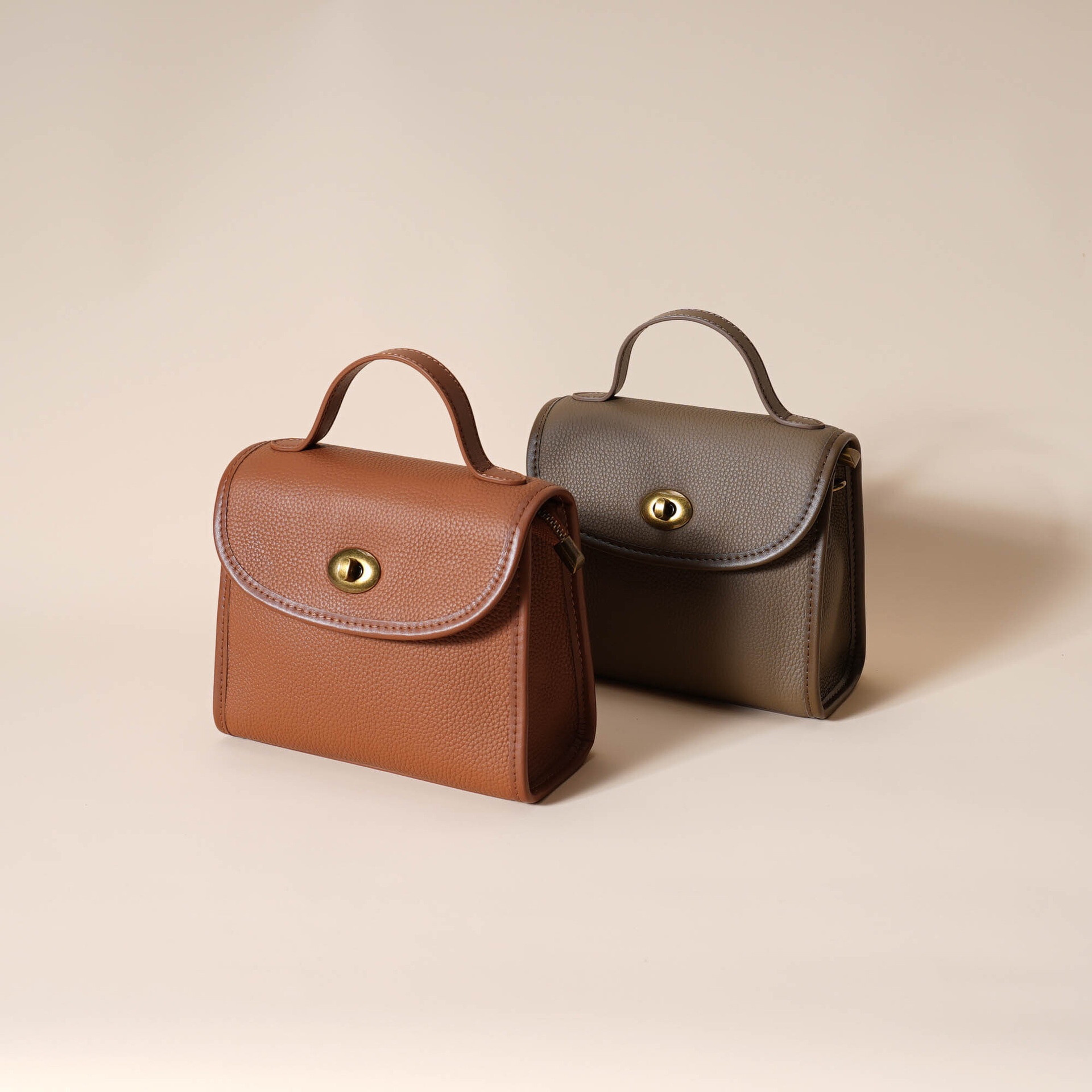 レディース　フォーマルバッグ　メッセンジャーバッグ　手提げ　ハンドバッグ　PU　合成皮革　艶消し　艶あり