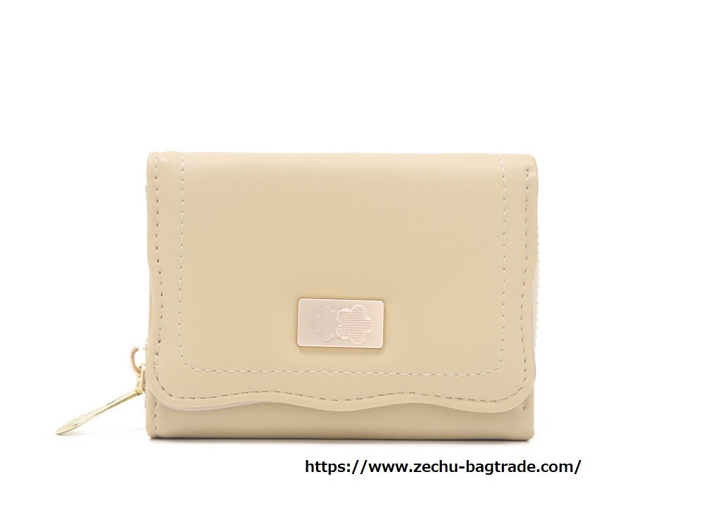 ミニ財布 三つ折り財布 レディース 小さい財布 スキミング防止 小銭入れ付き みつおり財布軽量 コンパクト RFID