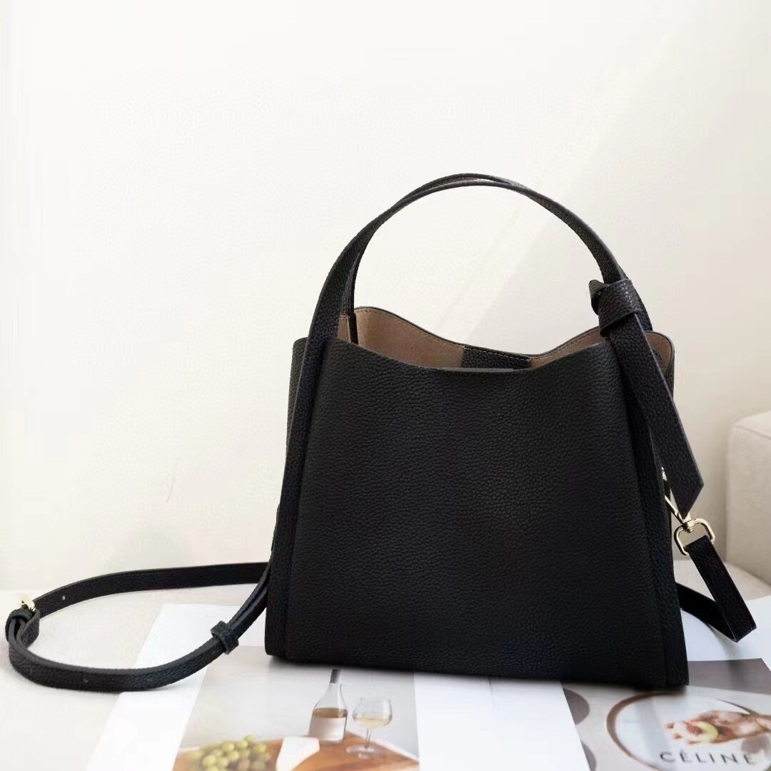 バケットバッグ　ワンショルダー　手提げ　2way　高品質PU